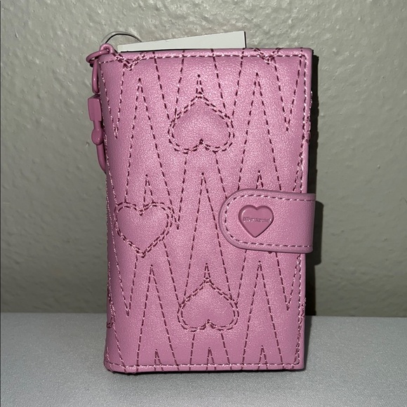 Betsey Johnson Handbags - Betsey Johnson Pink Heart Wallet